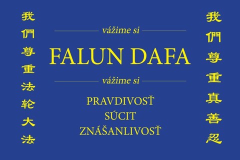 20200720 Bratislava FalunDafaFlag